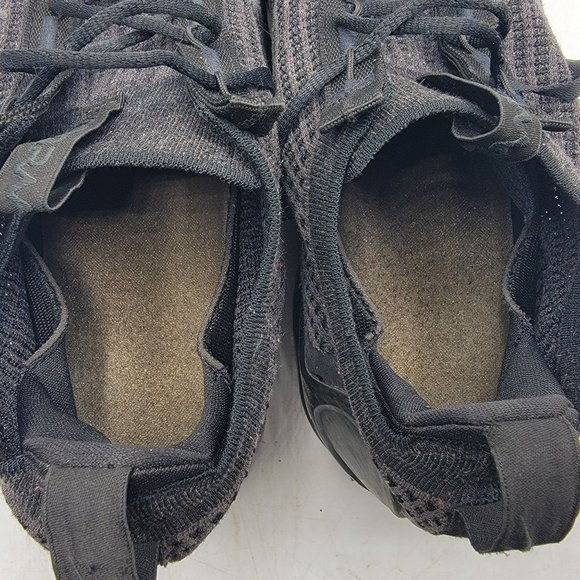 Nike Air Vapormax  Mens Size 12 Flyknit 2021 Triple Black Anthracite DH4084-001 main image 5